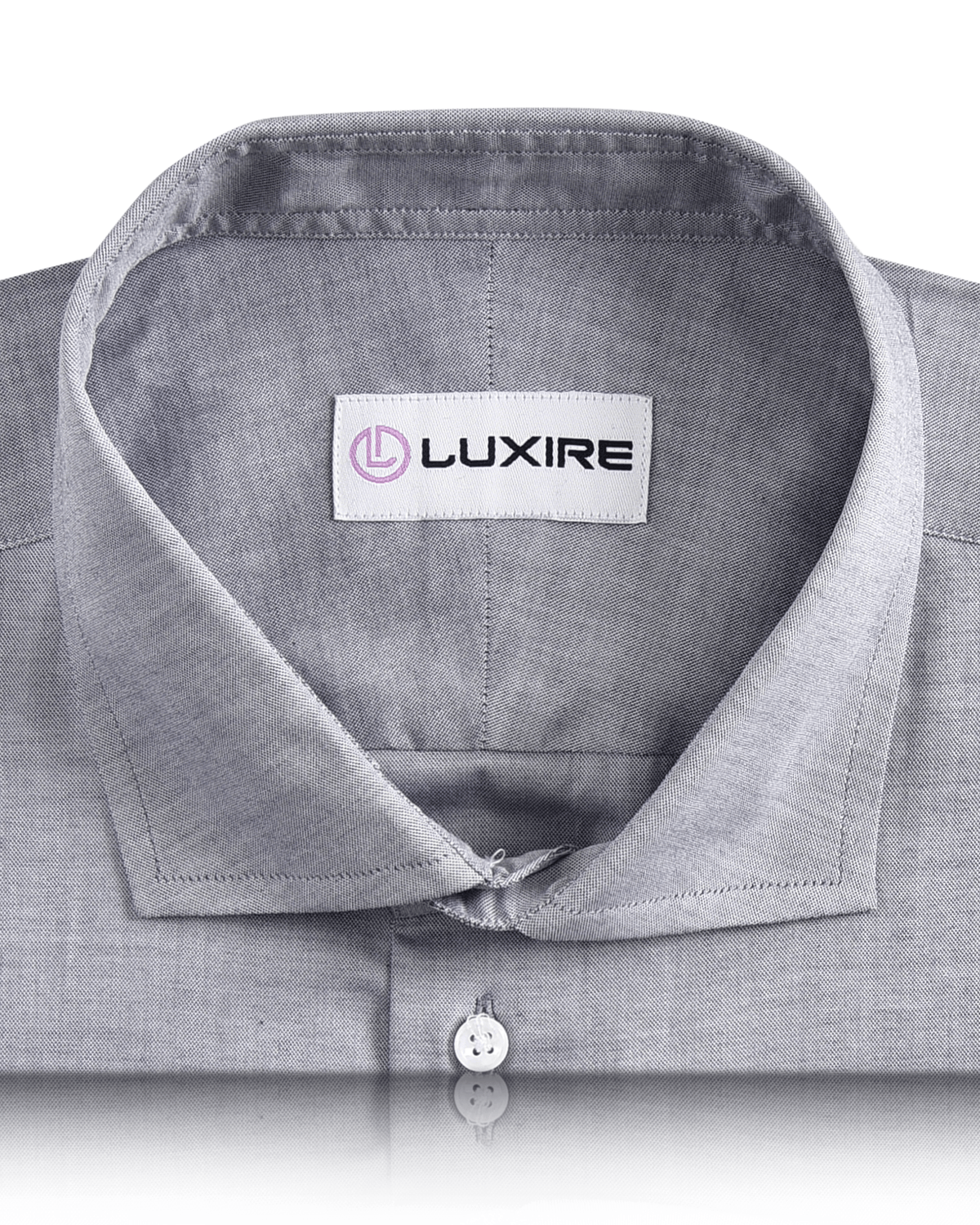Grey Pinpoint oxford Shirt - 2