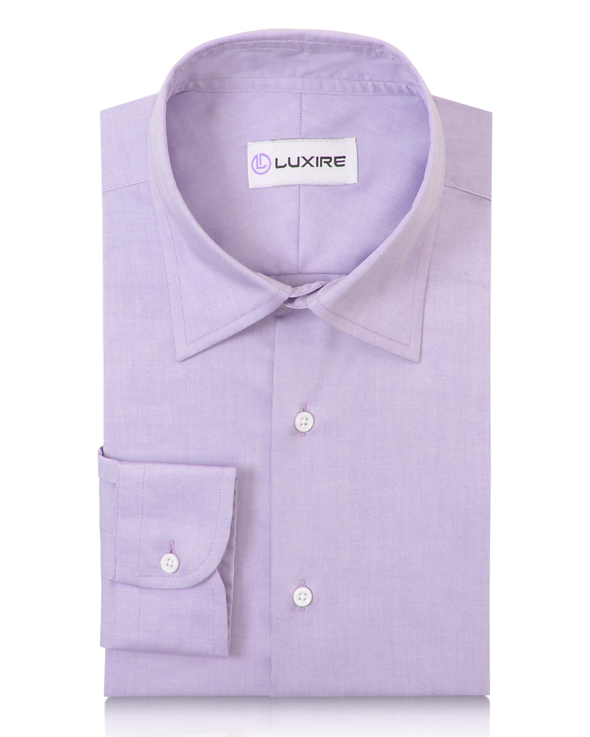 Classic Purple Pinpoint Oxford Shirt - 1
