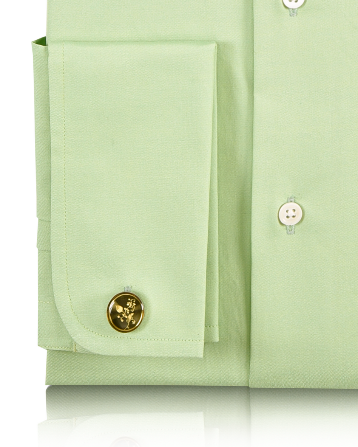 Light Green Pinpoint Oxford Shirt - 3