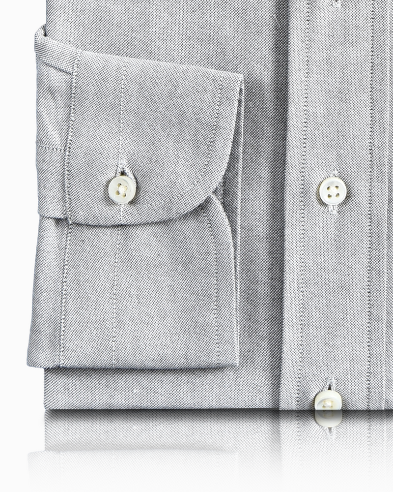 Pebble Grey Oxford Shirt