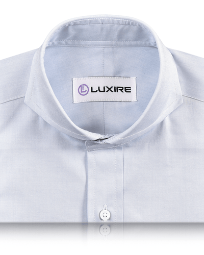 Brembana Pinpoint Oxford Sky Blue Shirt