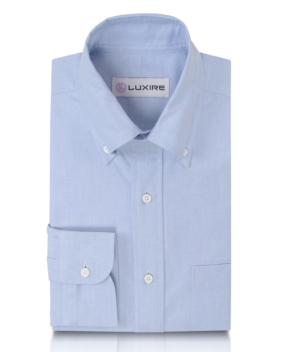 Sky Blue Oxford Shirt - 7