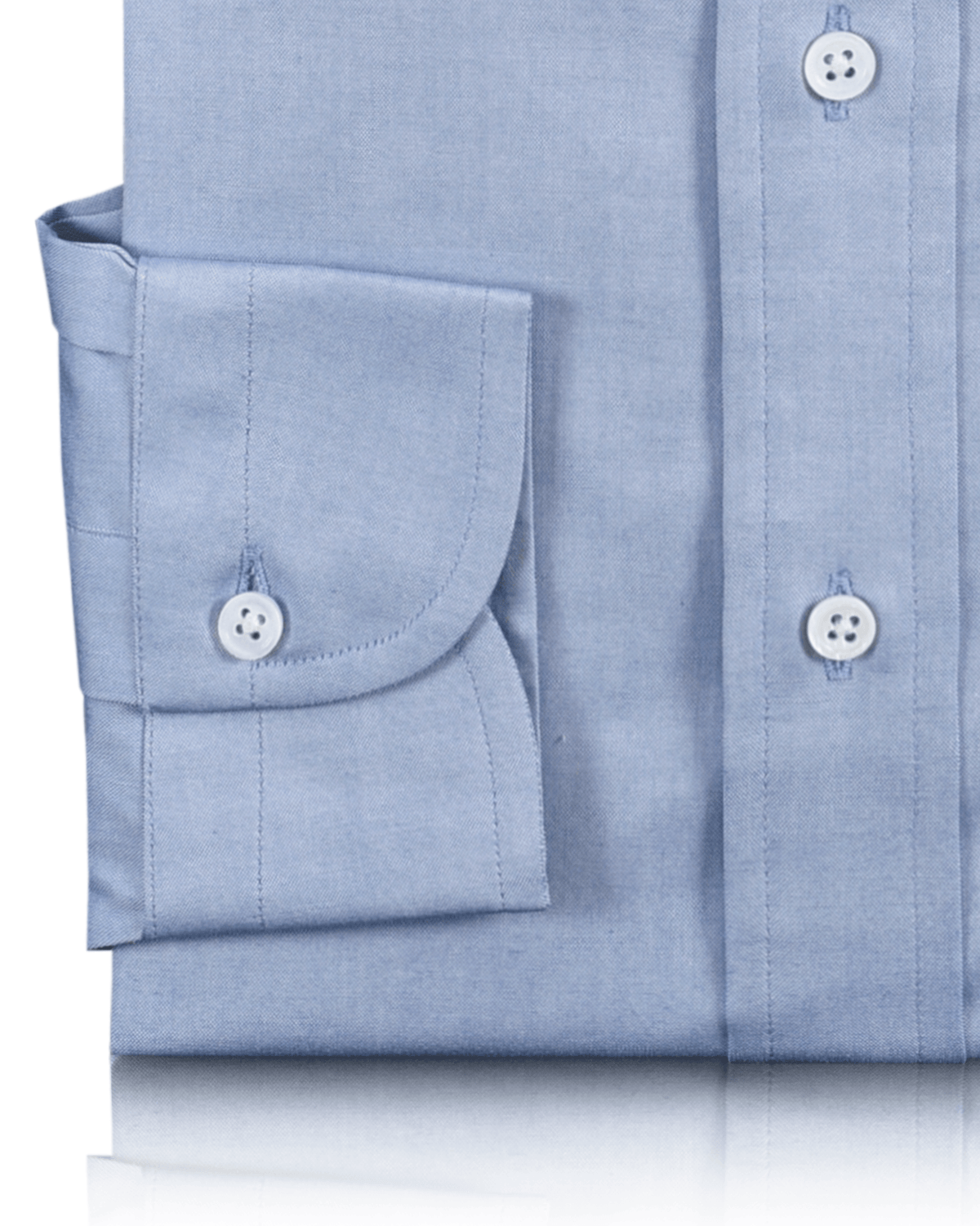 Sky Blue Pinpoint Oxford Shirt - 3