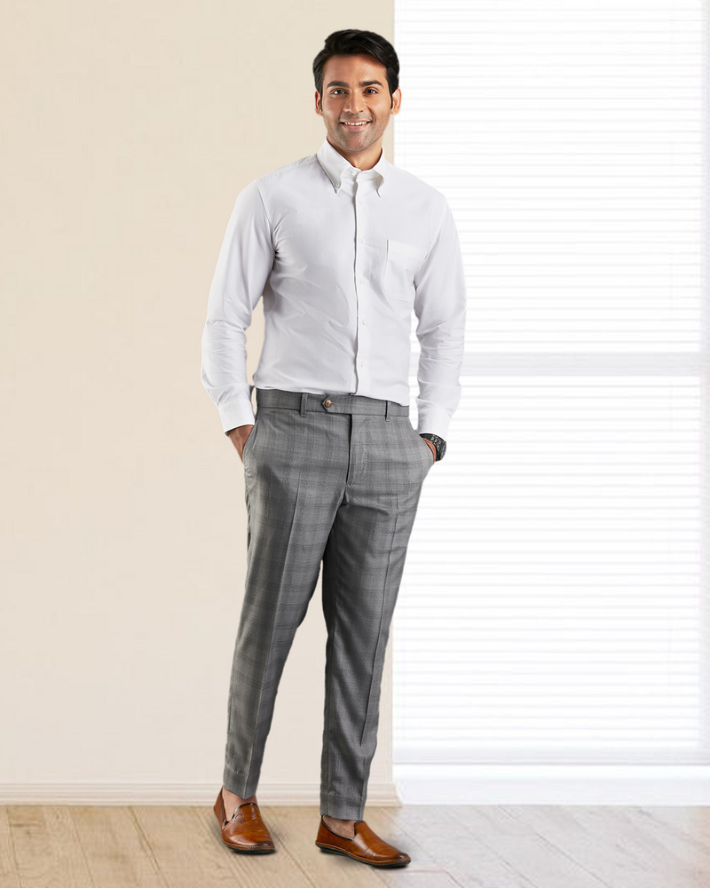 Warzone White Oxford Shirt