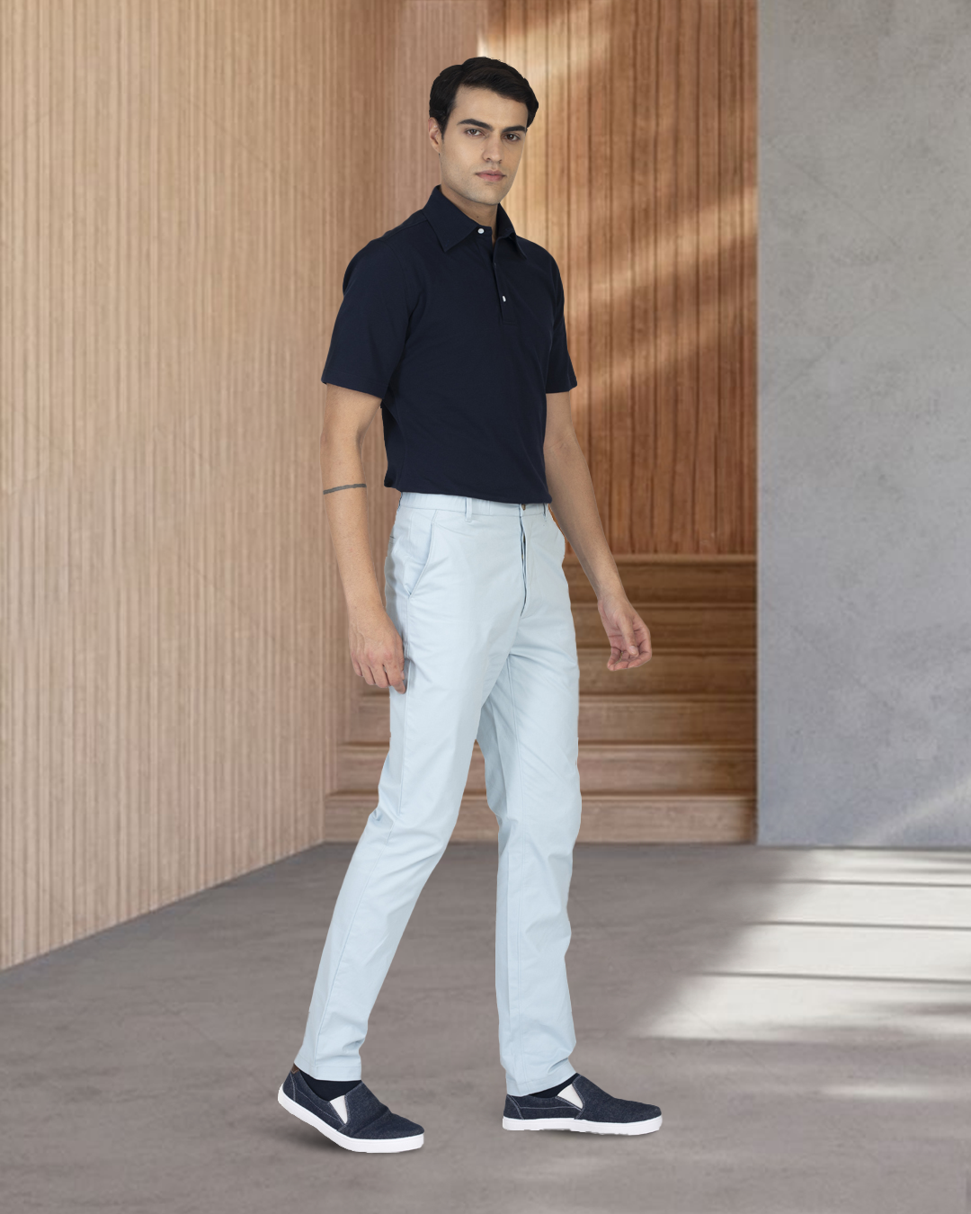 Navy Polo - 3