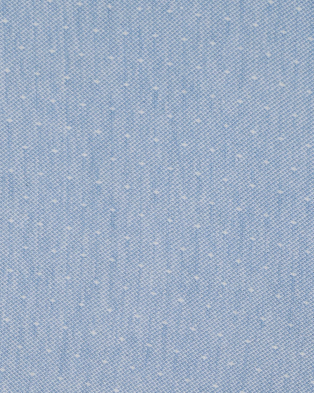 Light Blue Dotted Polo T-Shirt - 4
