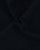 Close up fabric of the custom oxford polo shirt for men by Luxire in dark indigo