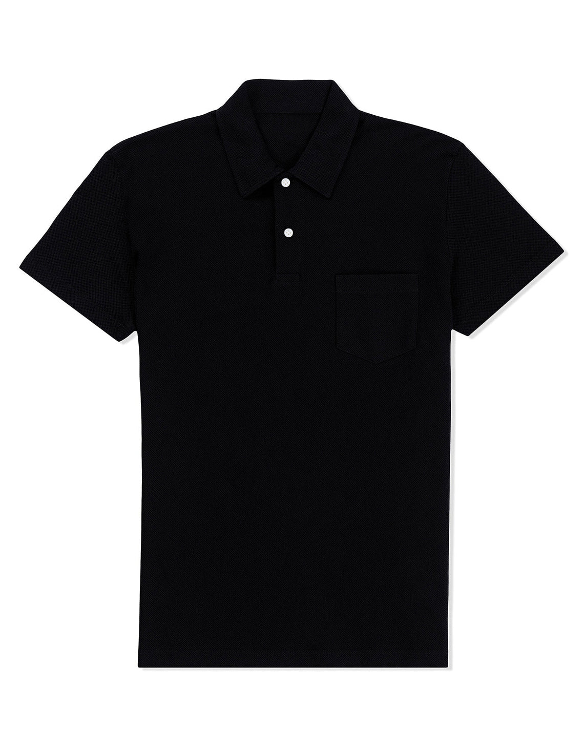 Jade Black Polo T-shirt - 1