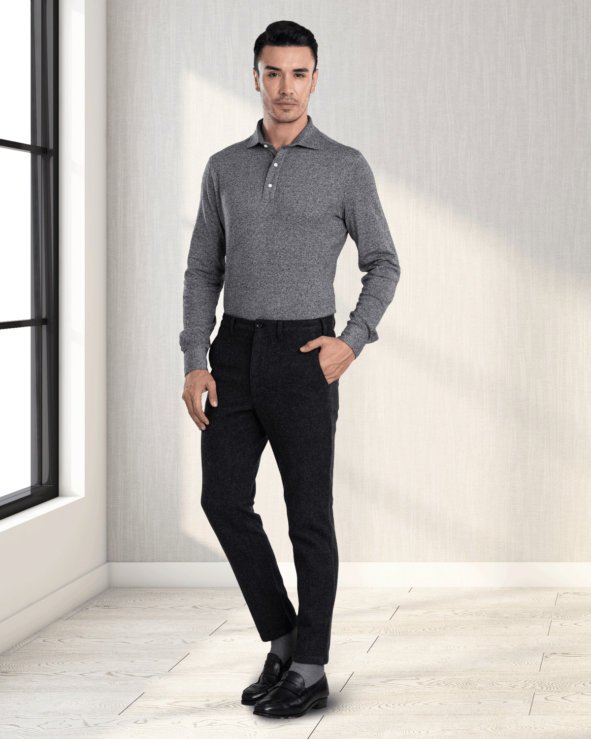 Dark Light Grey Heather - 4