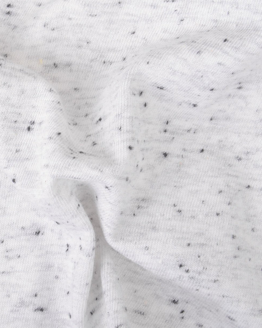 Speckled White Grey Polo Shirt - 4