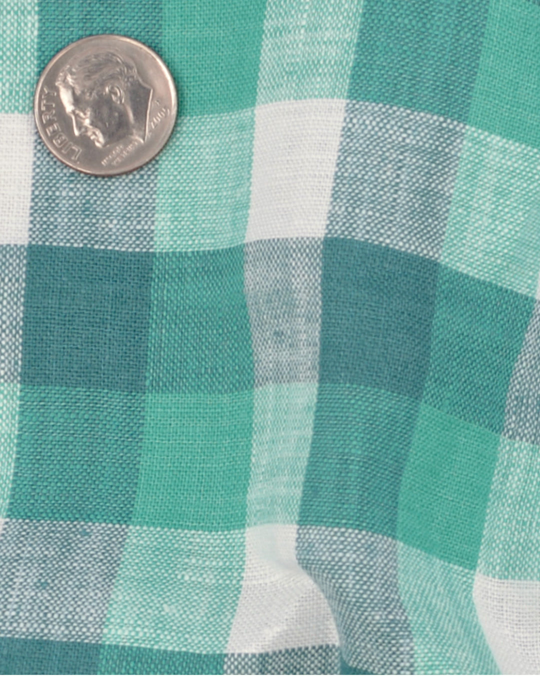 Linen: Shades of Green Tattersall