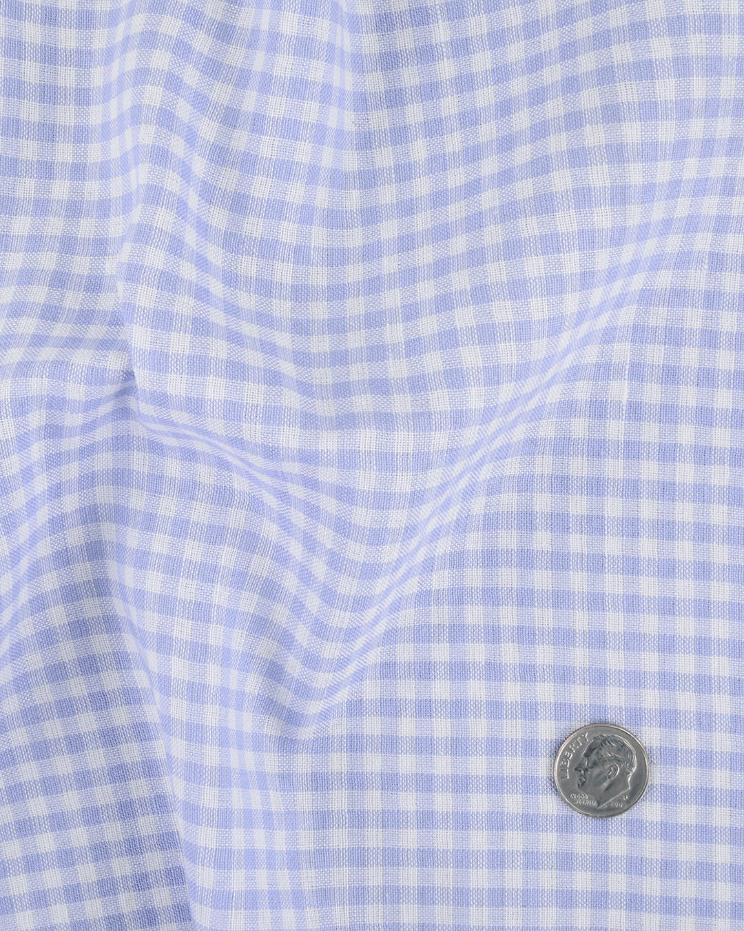 Light Blue Gingham Checks - 5