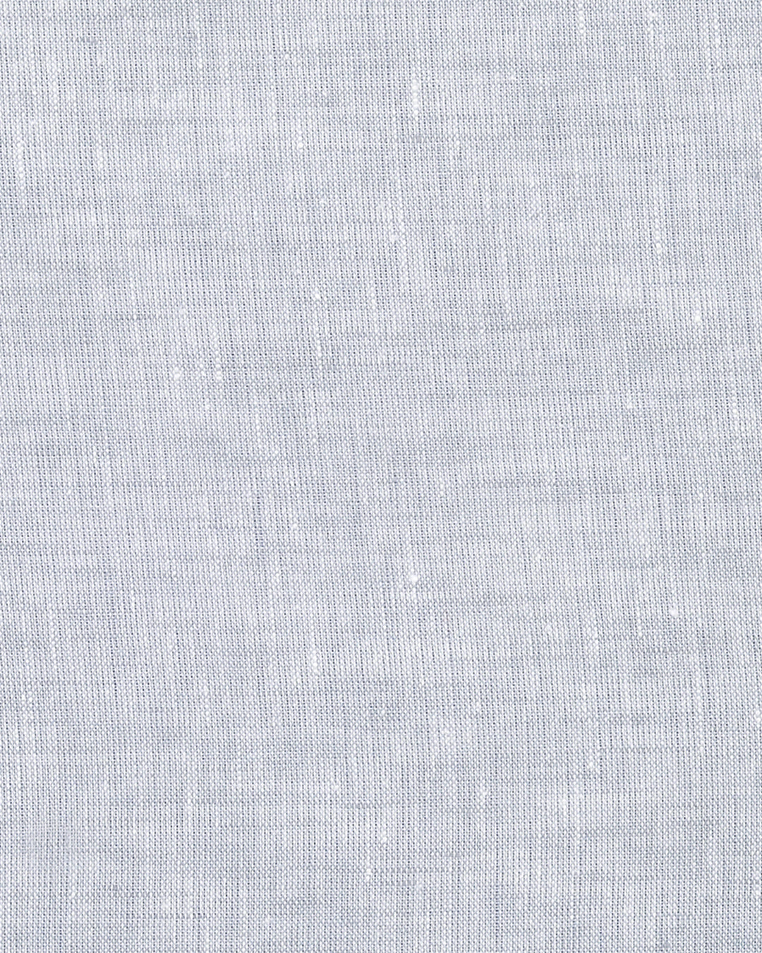 Close up view of custom linen shirt for men in light grey