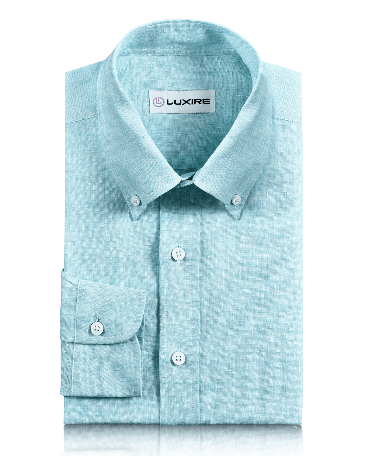 Sea Green Linen Shirt - 1