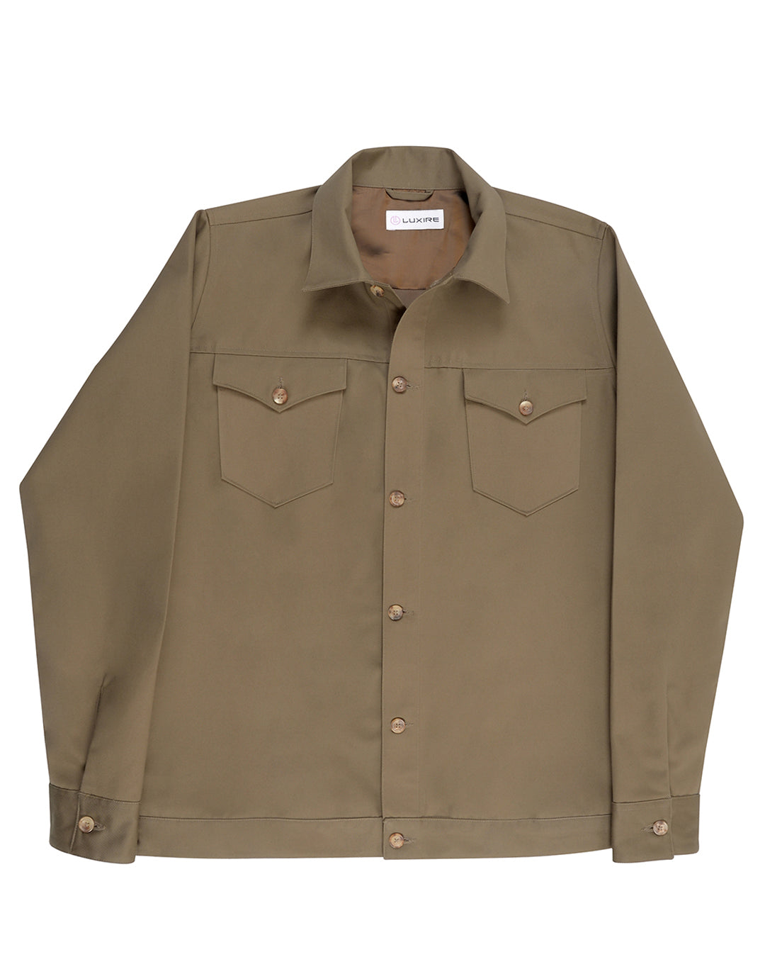 Drab Twill Shirt Jacket - 3