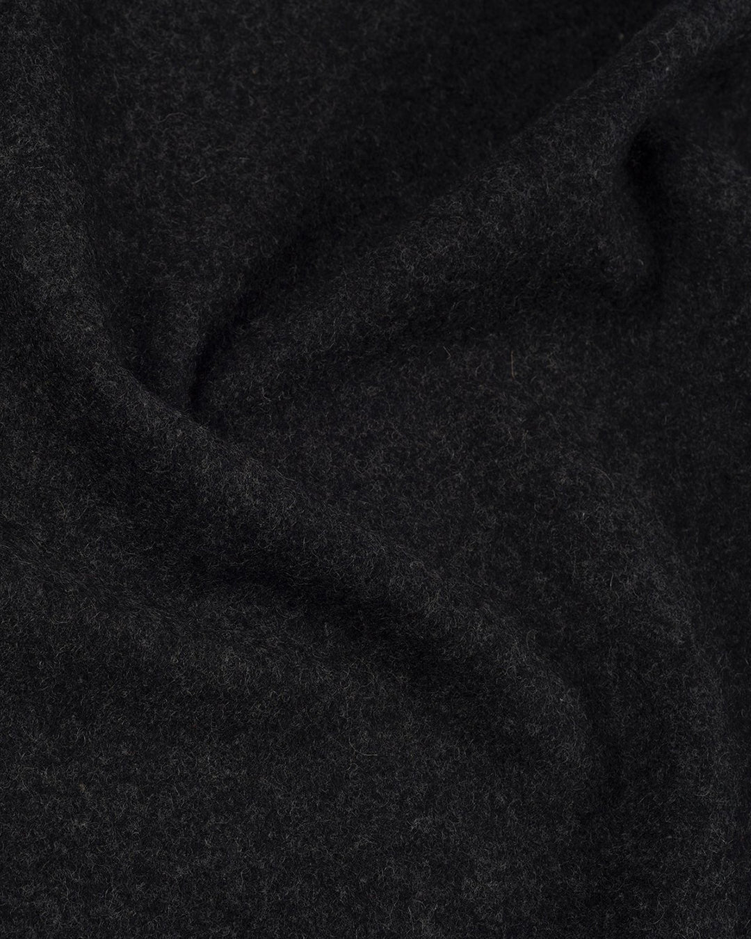 Vest in Charcoal Grey 100% Wool Flannel - 5