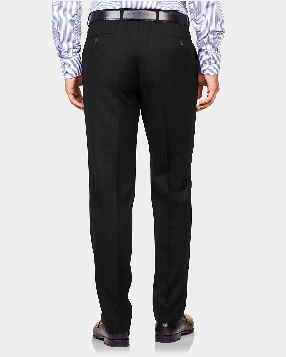 Drago: Super 160s Charcoal Prince of Wales Checks Suit - 5