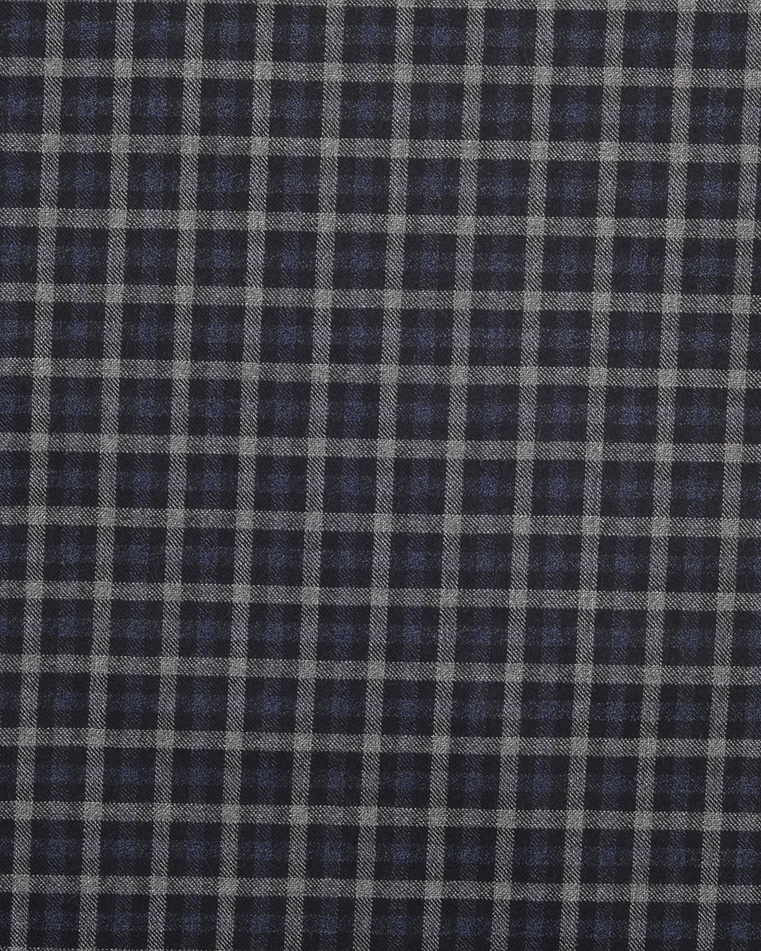 VBC Black & Grey Checks Twill