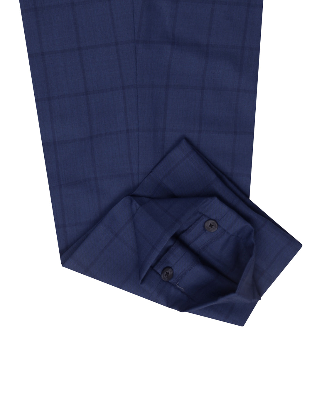Drago: Super 160s Royal Blue Checks - 6