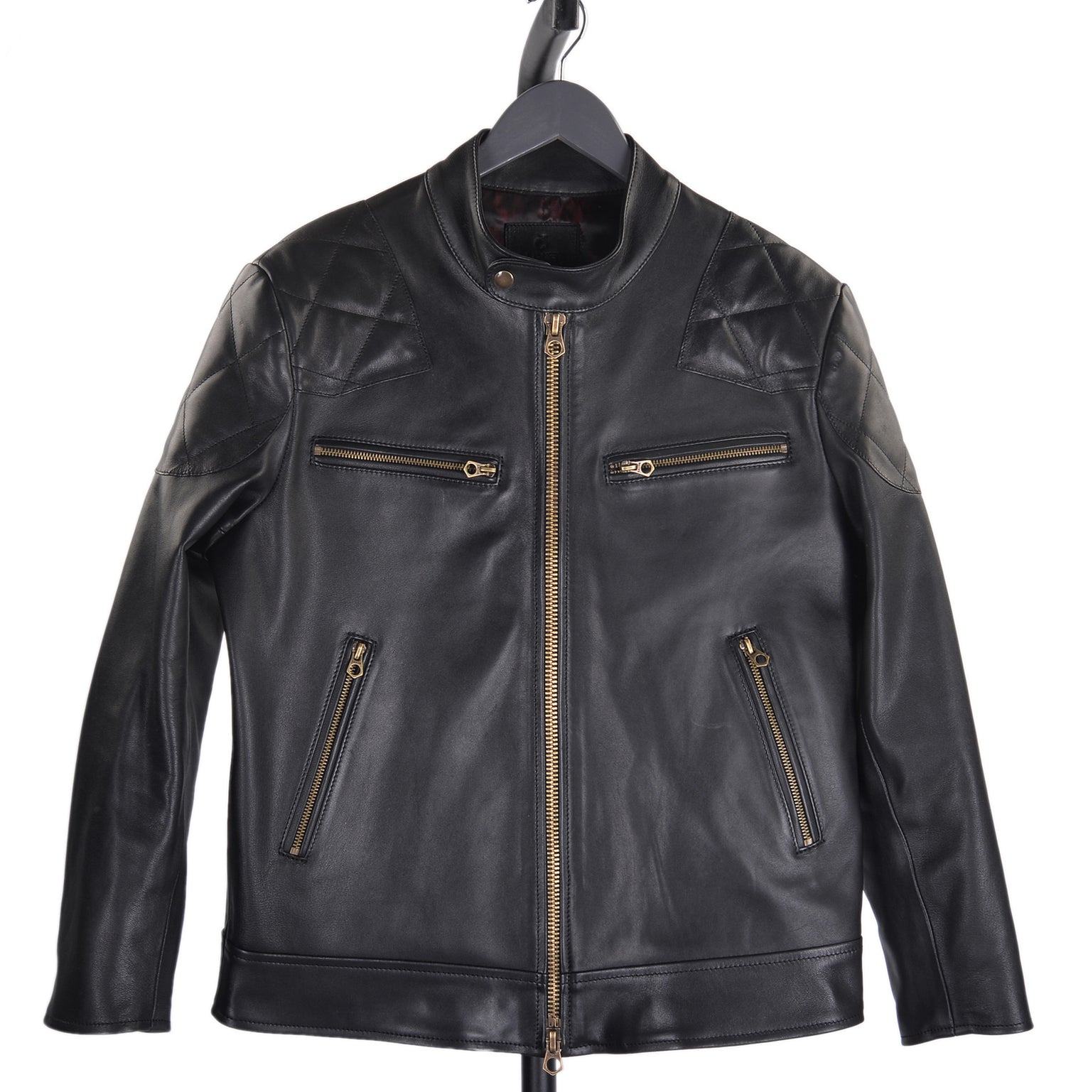 Quilted Leather Moto Jacket MTM (6158816580)