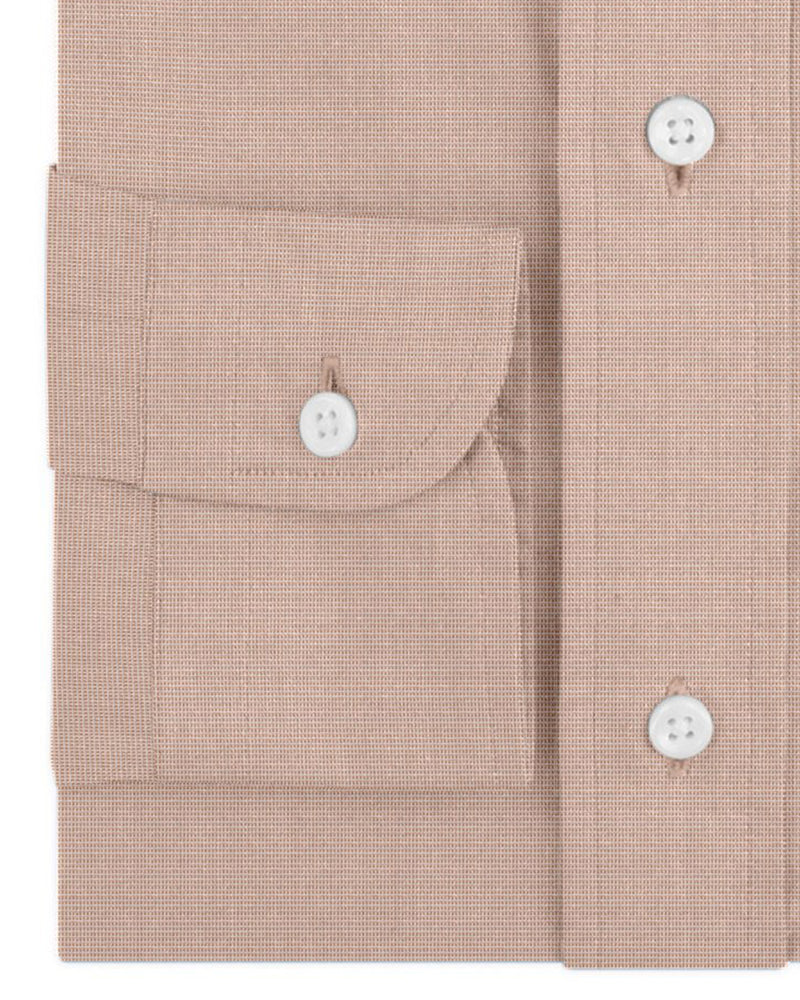 Cotton Poly: Light Orange End On End