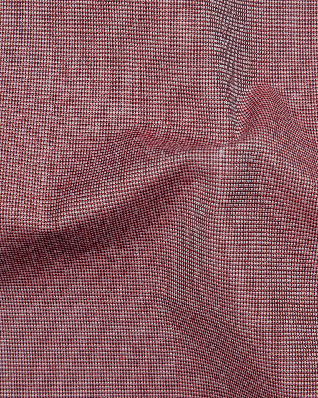 Cotton Poly: Dark Red End On End