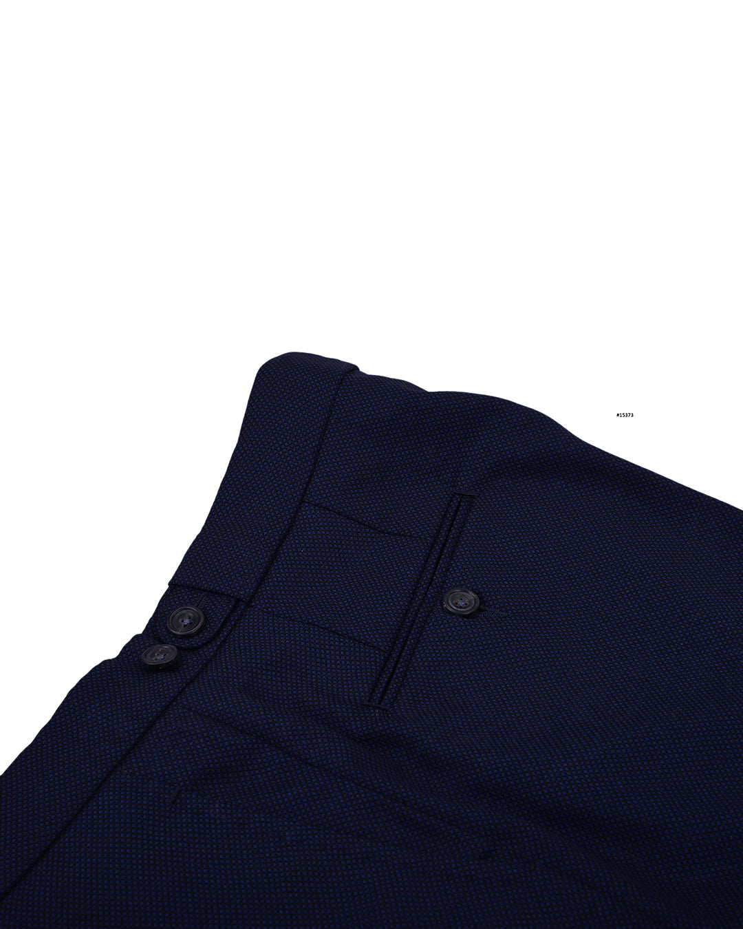 Delfino Navy Winter Hopsack - 3
