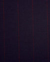 Dugdale Fine Worsted - Navy with Red Pin Stripe Jacket