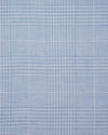 Light Blue and White Tattersall Checks