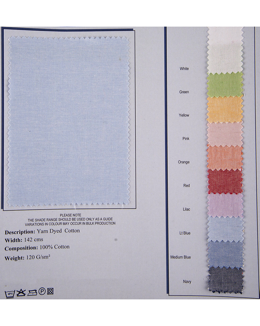 Brisbane Moss Chambray - Medium Blue - 5