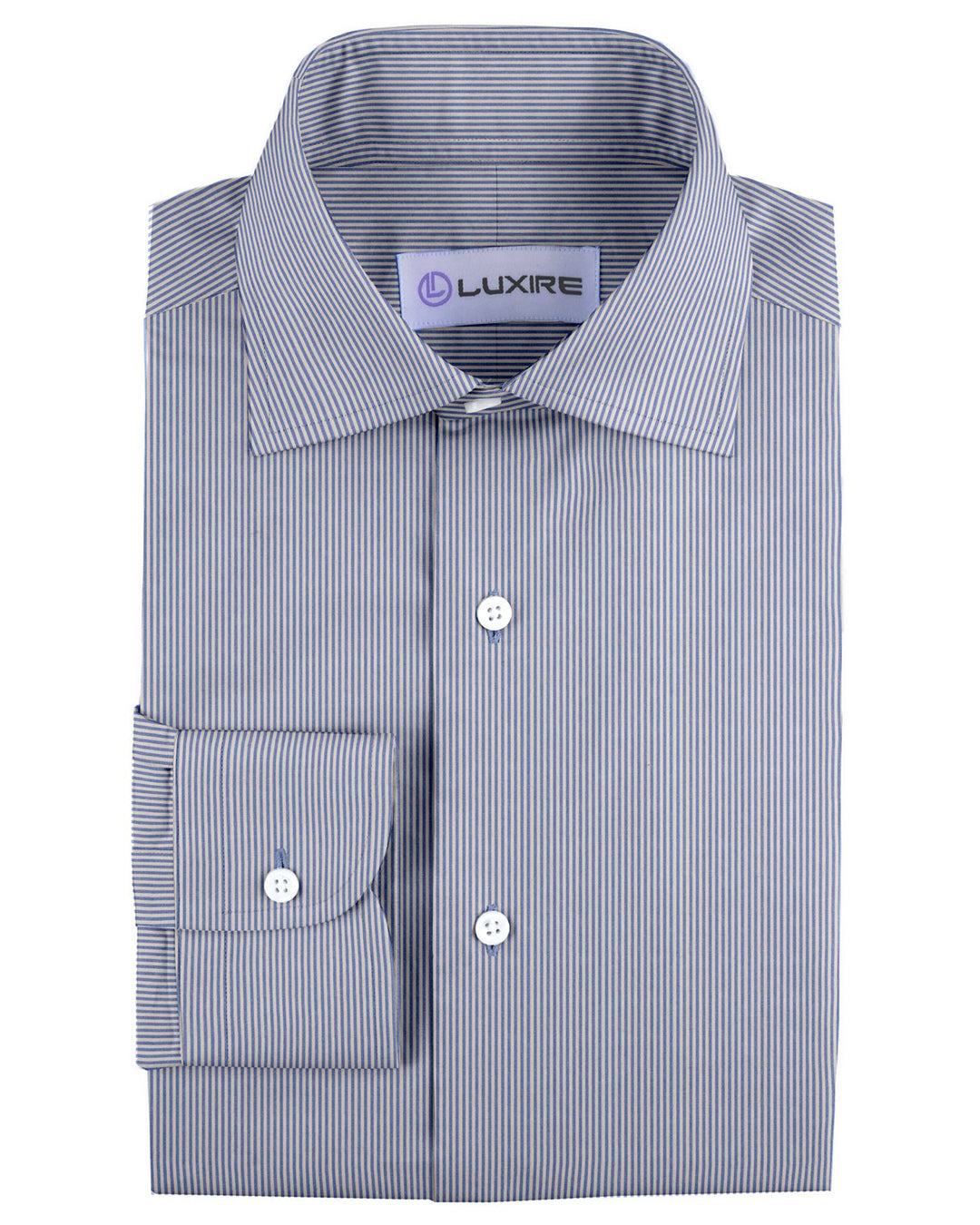 Blue Candy Stripes Shirt - 1