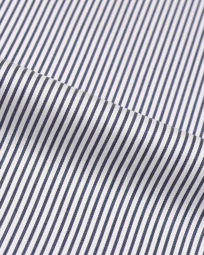 Navy Rope Stripes Shirt