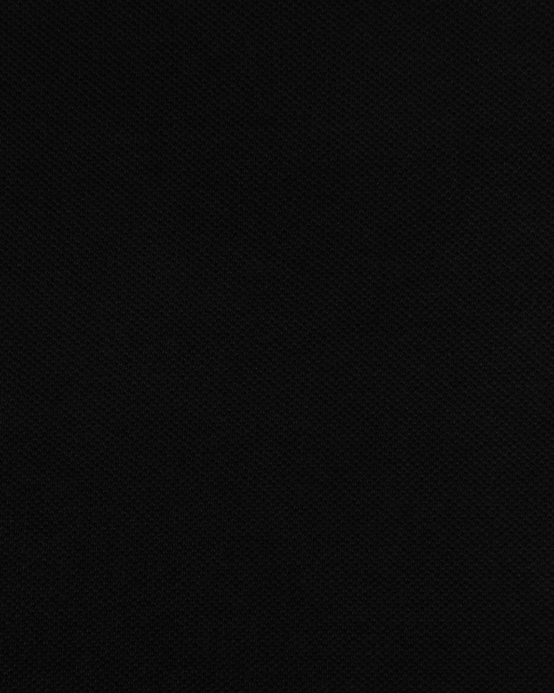 Coal Black Polo T-shirt - 2