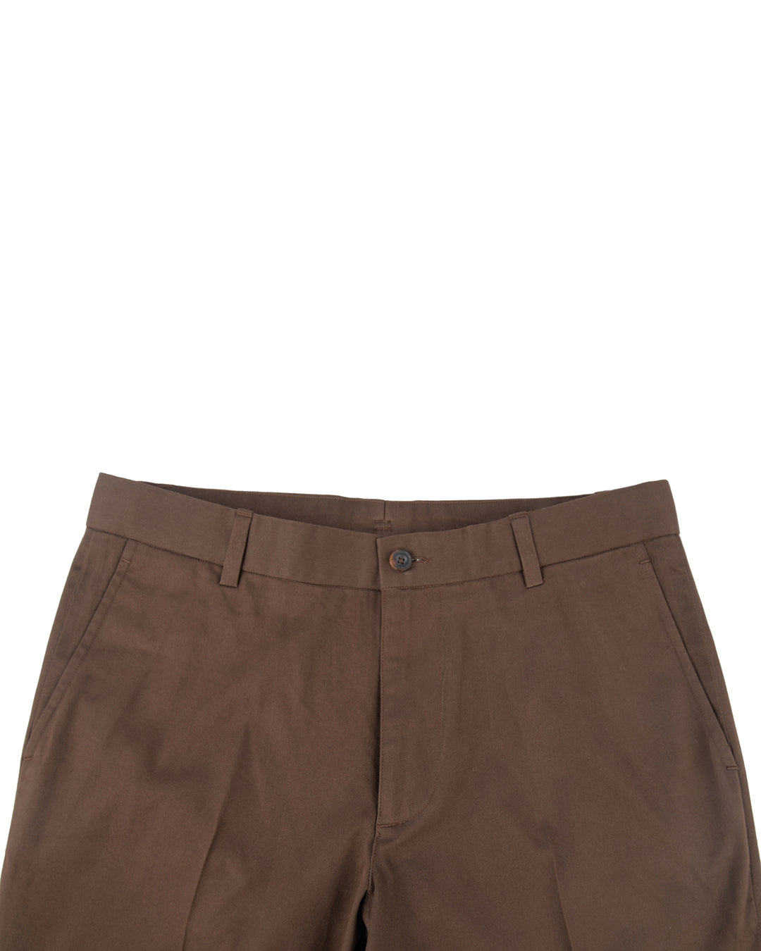 Brisbane Moss Dark Brown Twill - 1