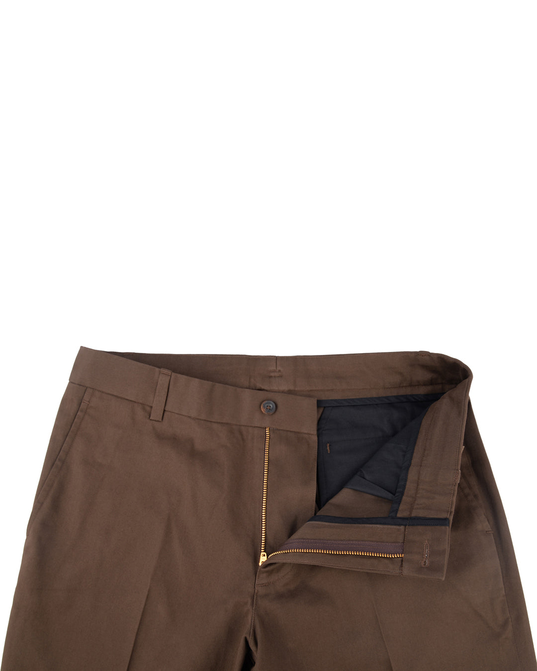 Brisbane Moss Dark Brown Twill - 2