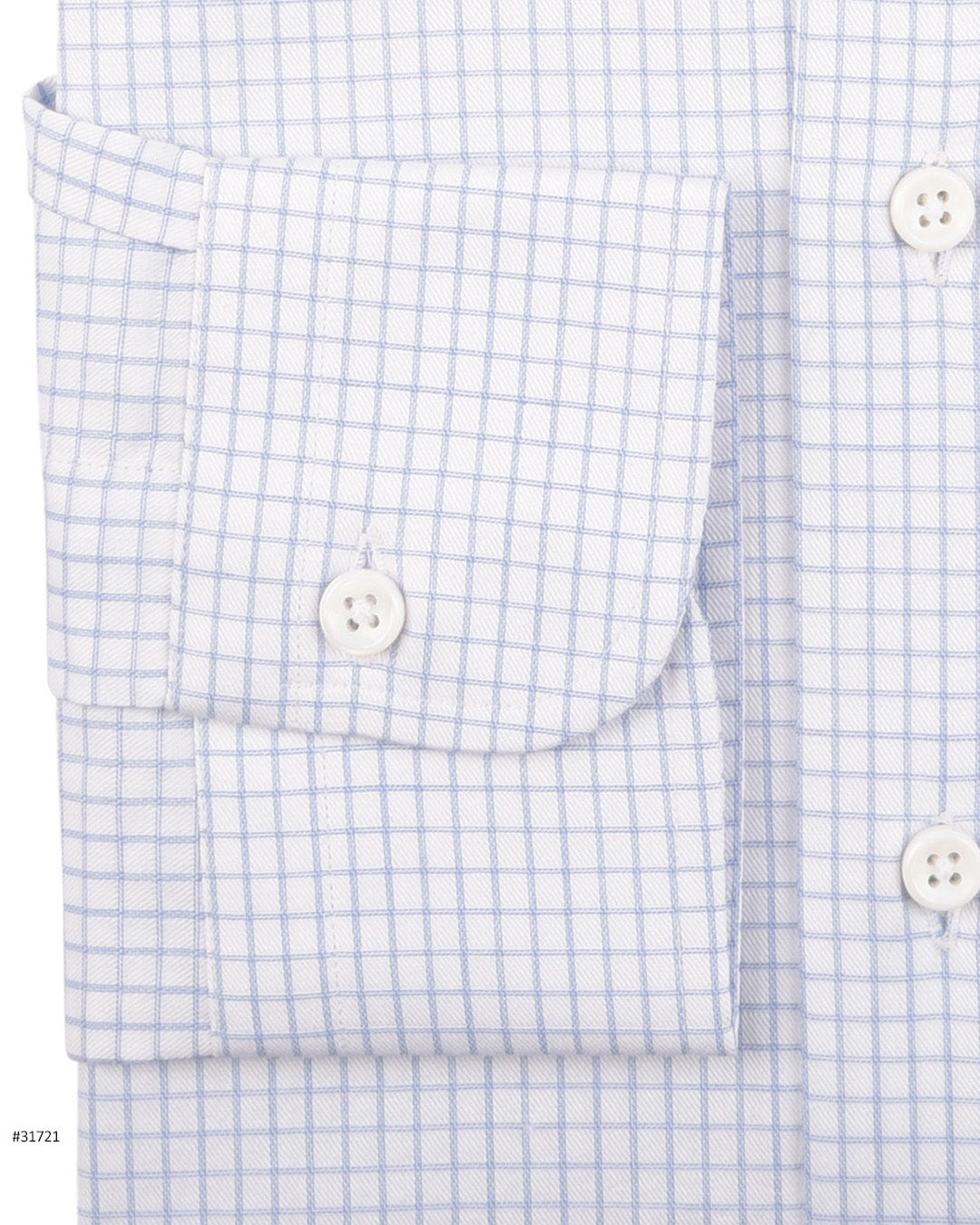 Luxire Presto: Monti Blue Dobby Graph Checks - 3