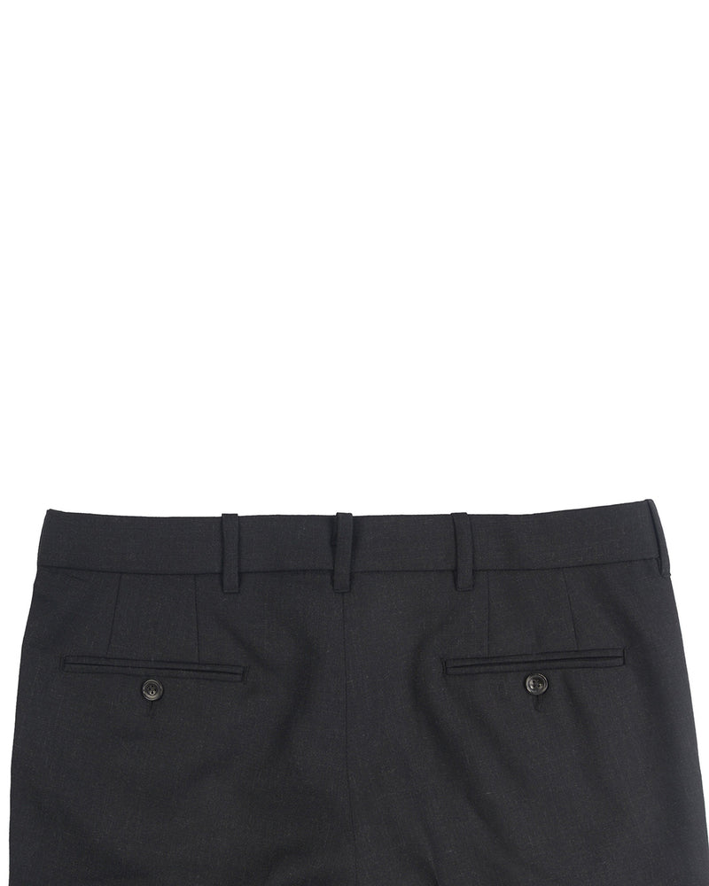 Dugdale Fine Worsted Pant- Charcoal Plain