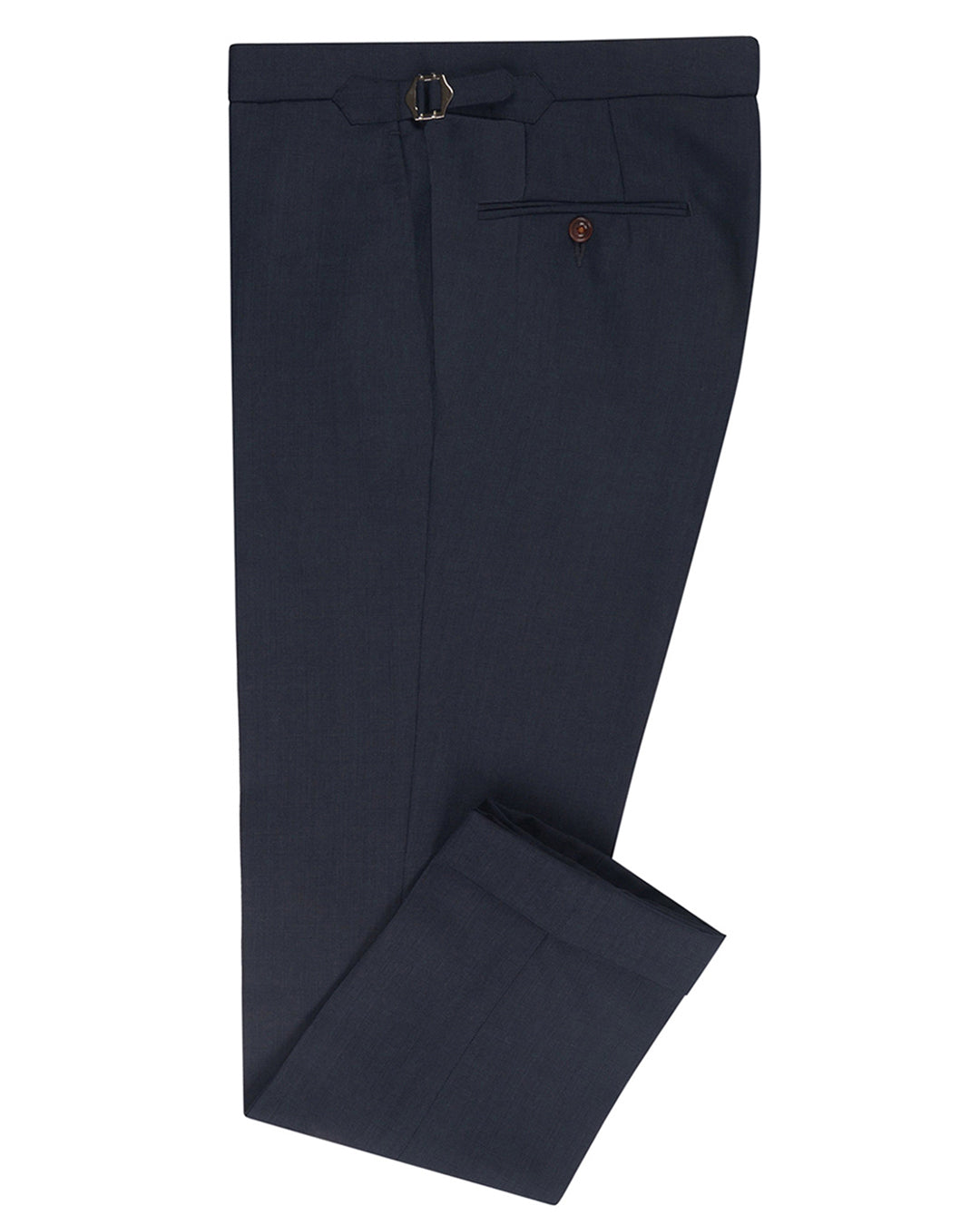 Dugdale Fine Worsted Pant - Blue Pinhead - 1
