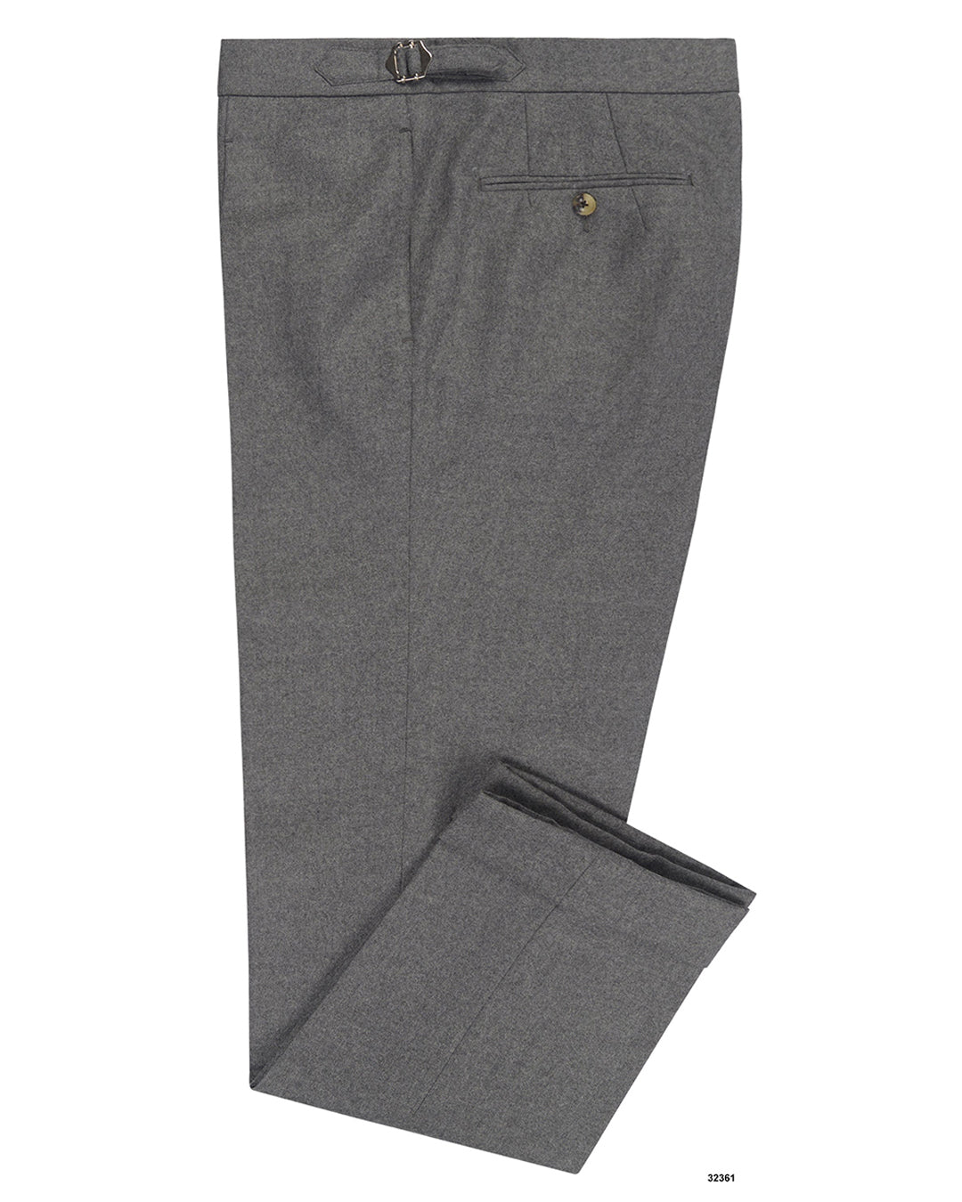 Holland Sherry Classic Worsted Flannel Dark Grey With Light Grey Flannel
