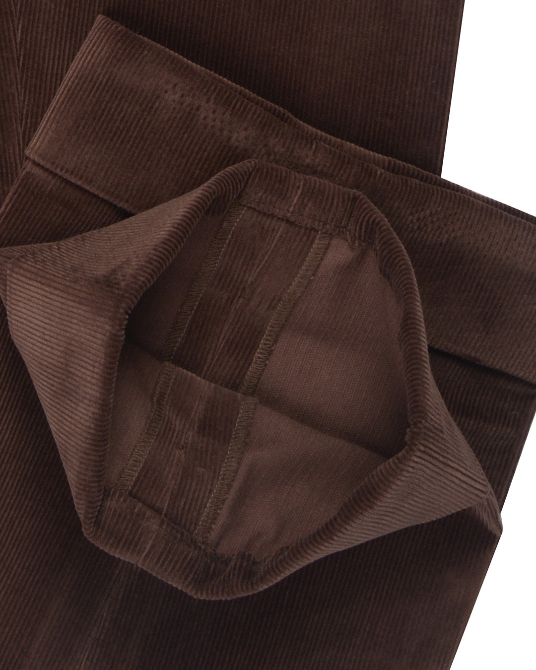 Brisbane Moss Brown Stretch Corduroy