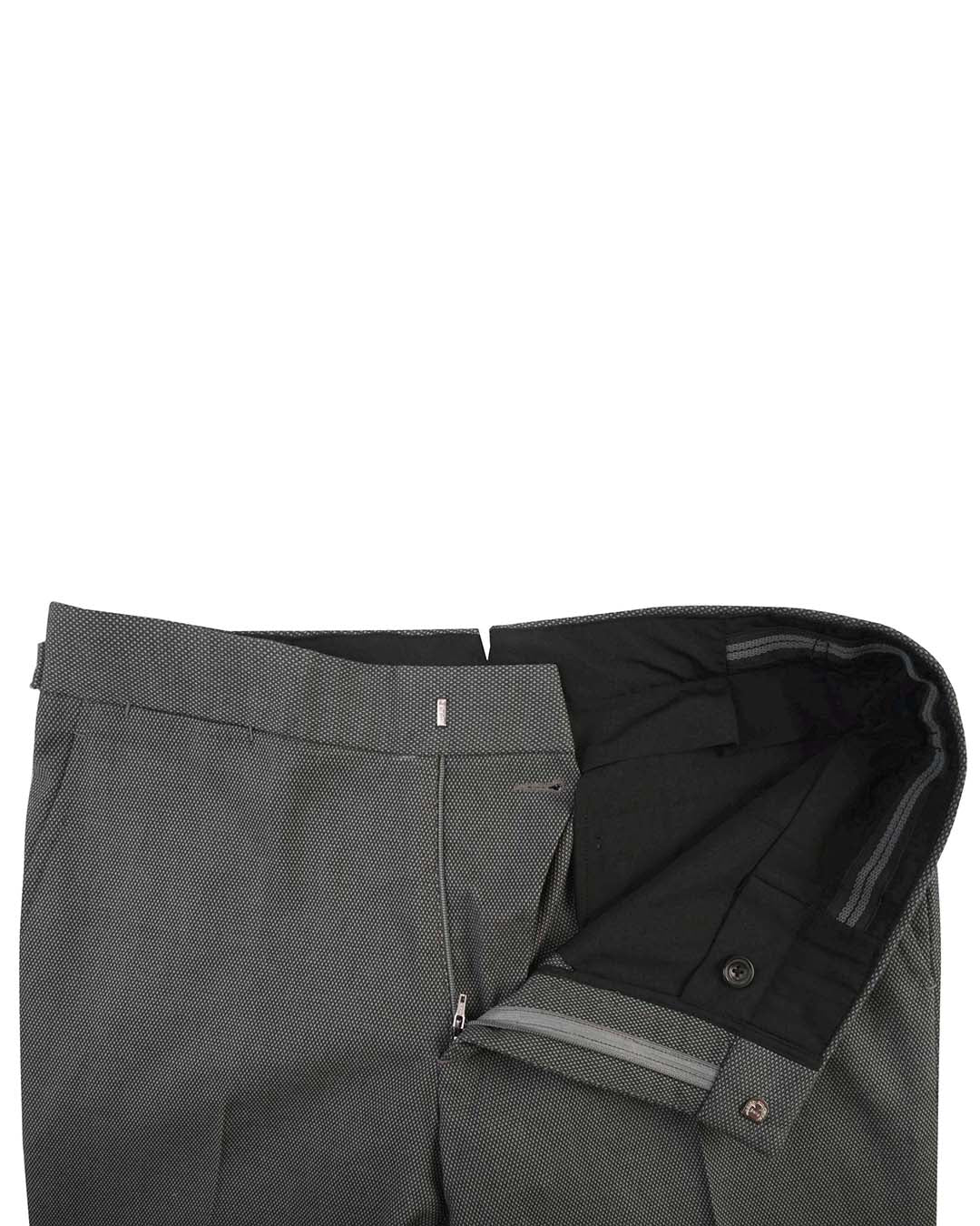 Light & Dark Grey Dotted Twill - 3