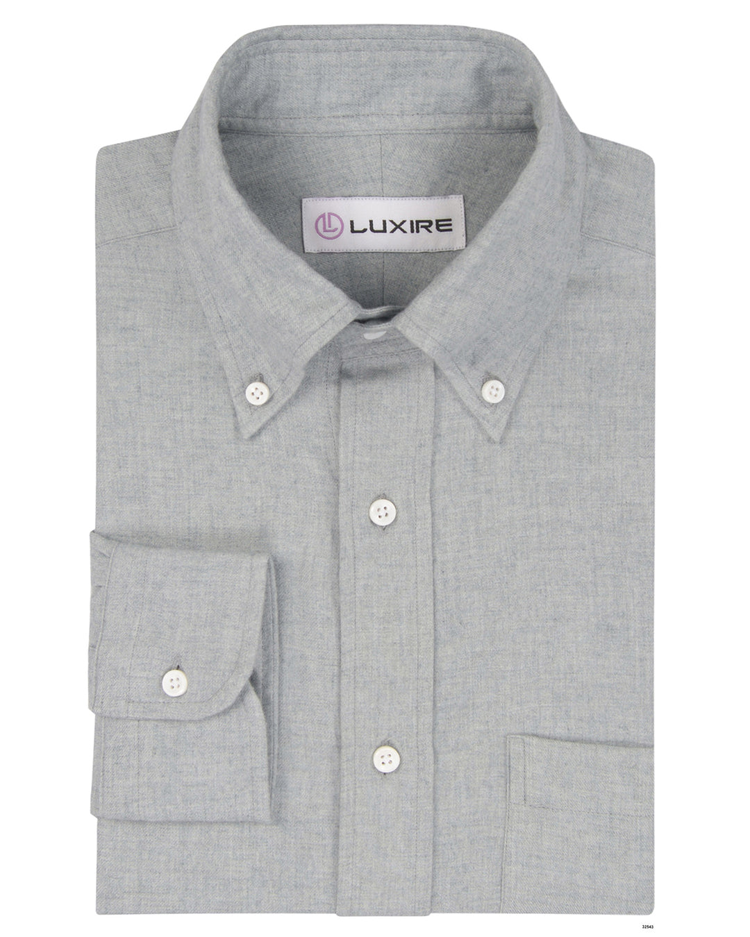 Cashmerello Alumo: Light Grey Cotton Twill - 1