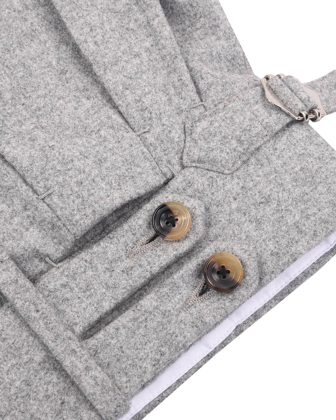 Minnis Flannel-Light Grey Plain - 5