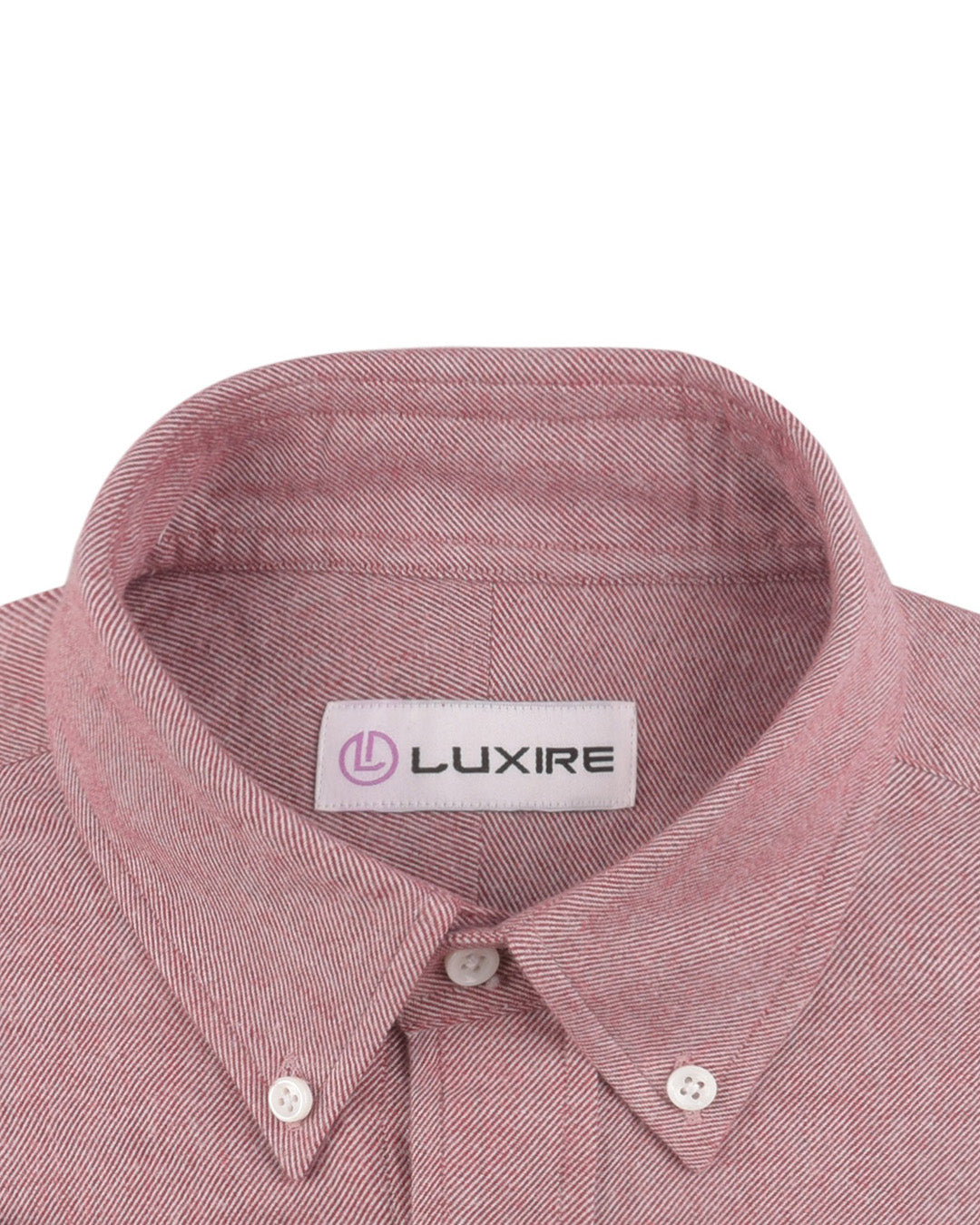 Red Twill Flannel Shirt - 2