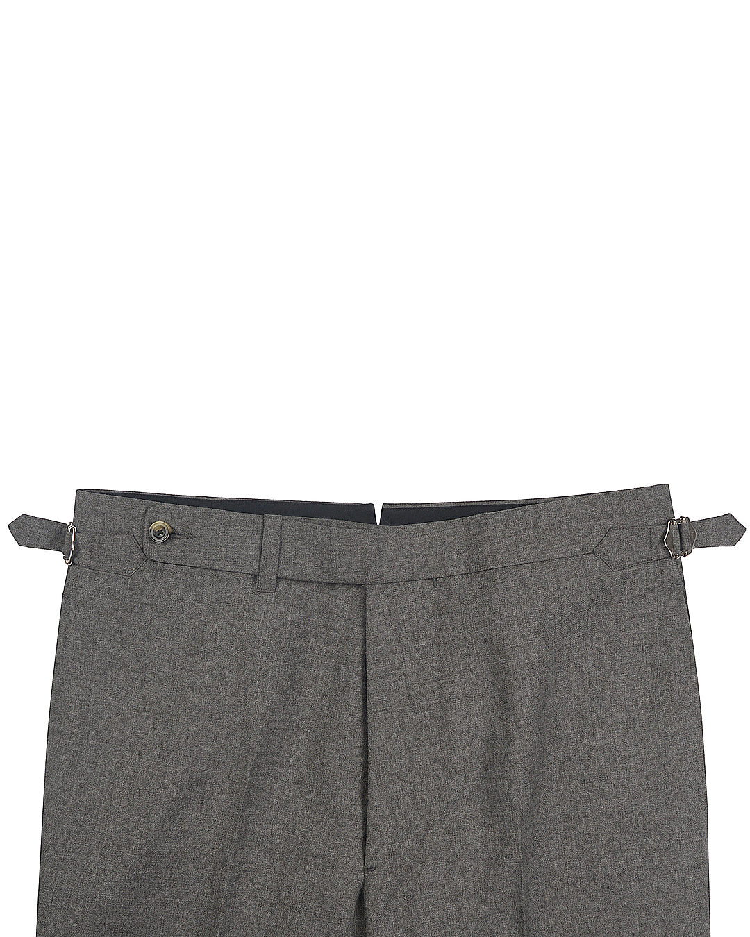 Holland & Sherry Crispaire Grey Solid - 2