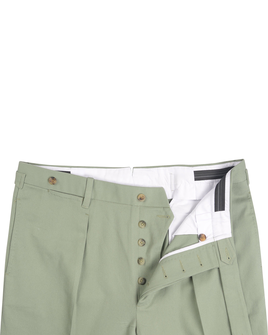 Laurel Green Twill Pants