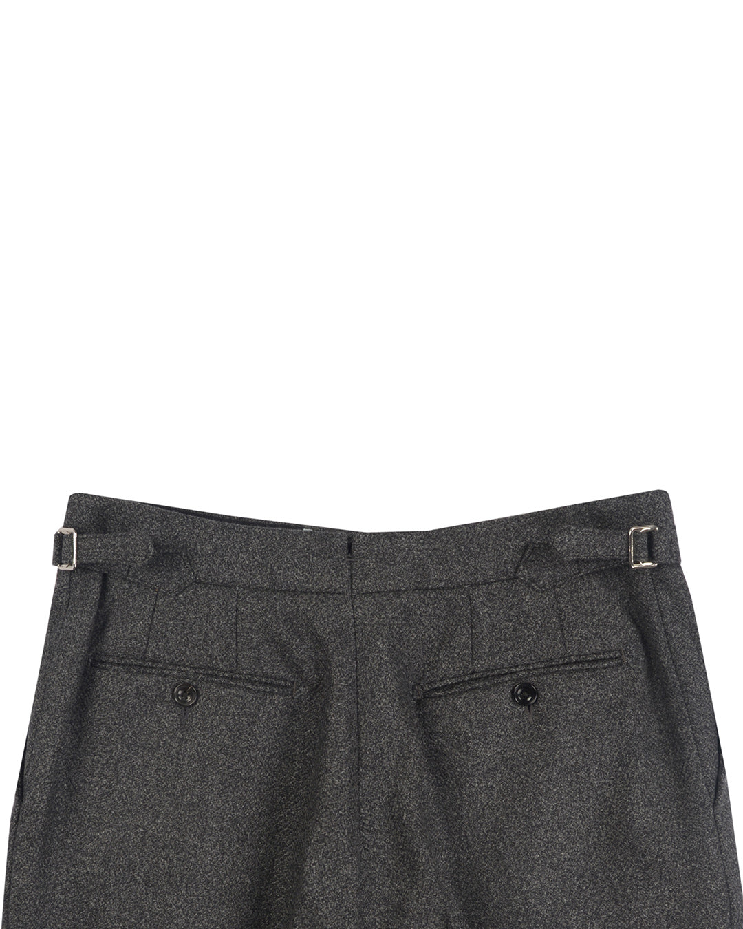 EThomas Wool Cashmere: Dark Grey Merino - 4