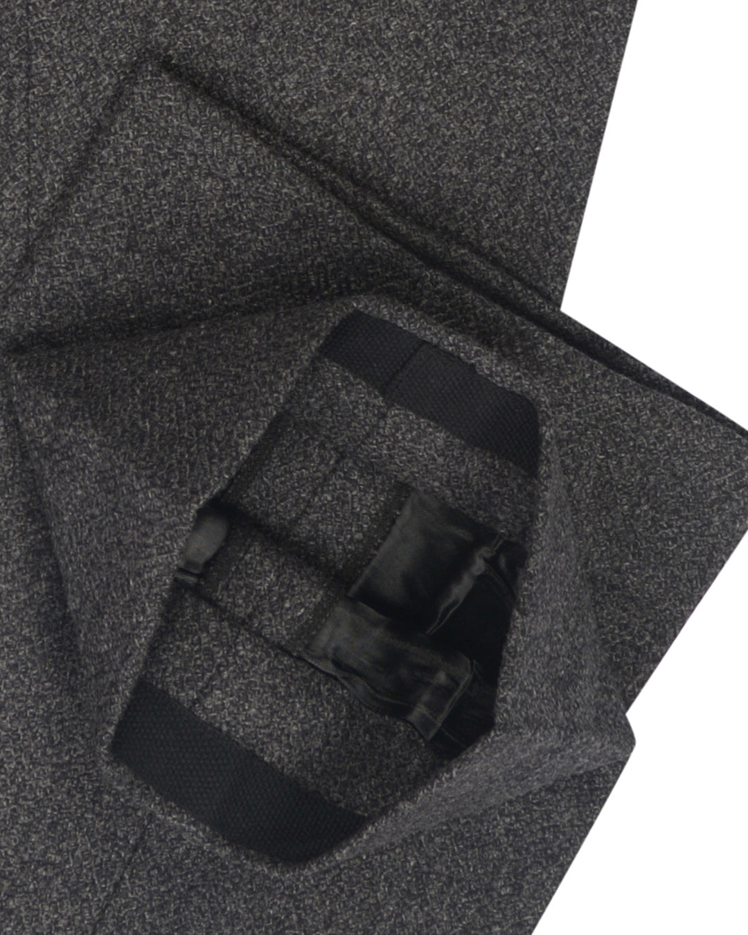 EThomas Wool Cashmere: Dark Grey Merino
