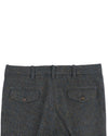 Molloy Plain Donegal Tweed Pants - Pine Green