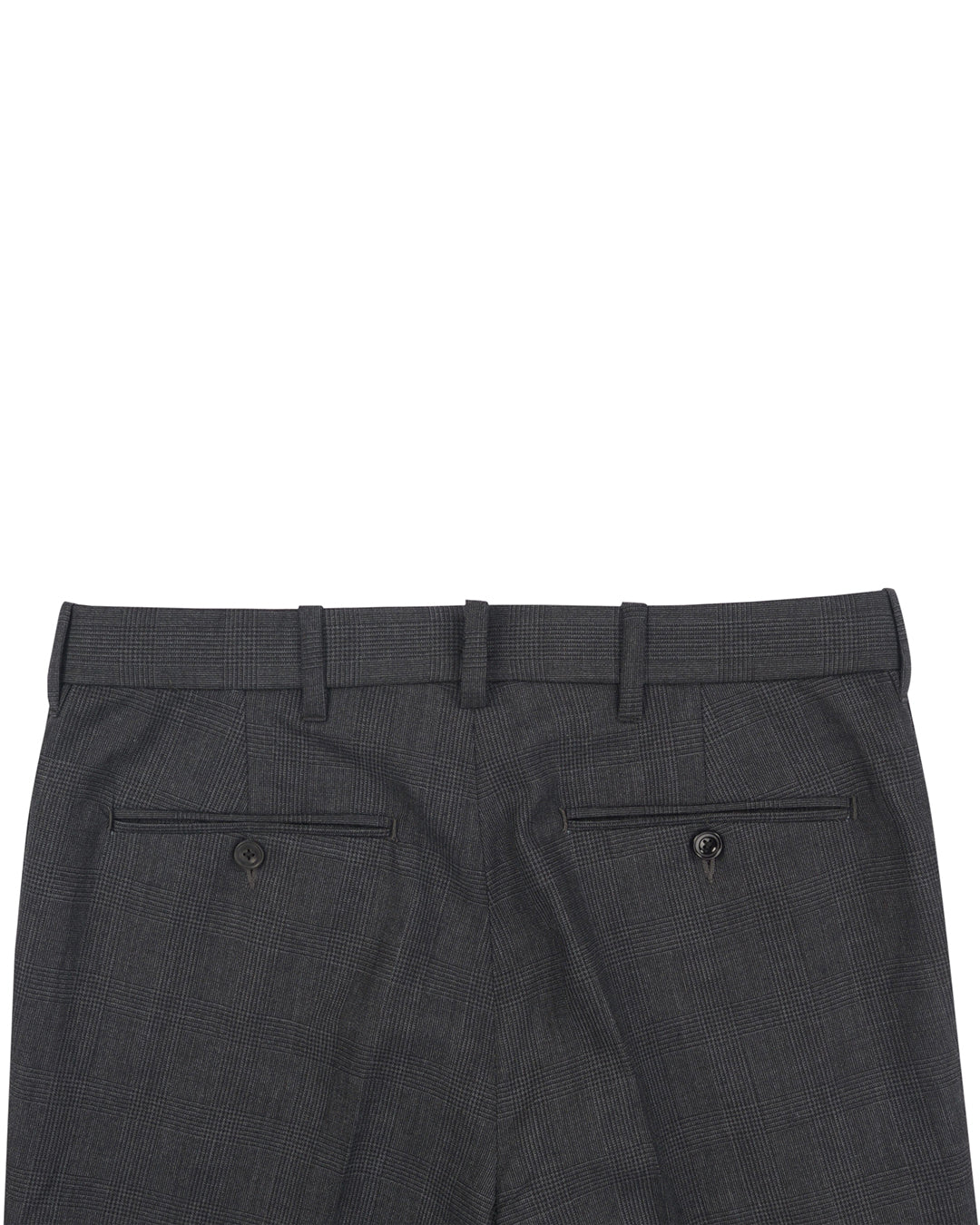 Dugdale Fine Worsted - Grey Prince of Wales Pant - 4